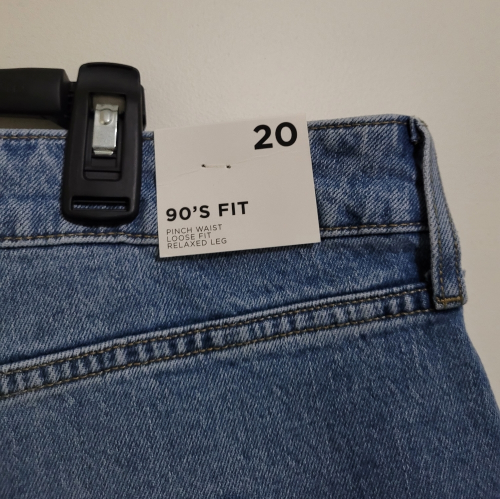 NWT Forever 21 Size 20 90s Straight Leg Jeans - Picture 9 of 12